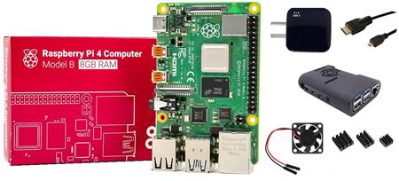 Kit Raspberry Pi 4 B 8gb Original + Fuente + Gabinete + Cooler + HDMI + Disip